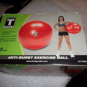 BODY Solid 65 cm Anti-Burst Exercise Ball